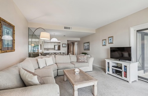 South Beach Villa | 1834 Beachside Tennis ~ Villa with Expanded Balcony, Water Views & Free Tennis!