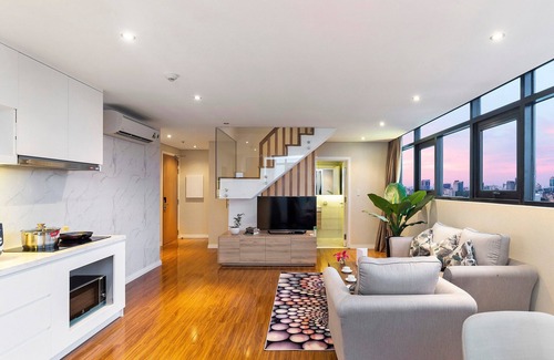 District 1 Apartamento | 19.11 Galaxy Penthouse with fascinating city view