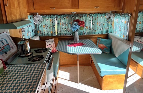 Weed Casa | 1961 Shasta Airflyte Camper Trailer