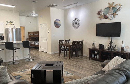 Corpus Christi Casa | 1b / 1b para 6 (max4adultos)! Piscinas climatizadas! A pasos de la playa!Netflix!¡Patio de recreo!