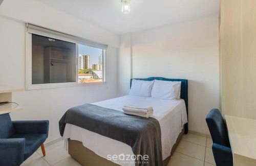 Goiania Apartamento | Apto 1D c/Aire y Self Check-in, Goiânia - ATE0302