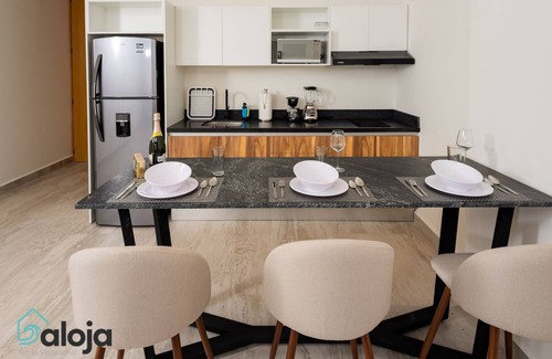 Downtown Cancun Apartamento | 1B - Elegant studio with elevator