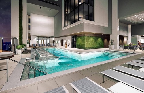 Downtown Atlanta Complejo | 1BD/Atlanta - Downtown w/Rooftop Pool and Pool Bar!