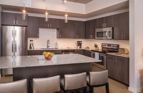 Civic District Complejo | 1BD/Austin - Rooftop Pool & Firepit, BBQ!