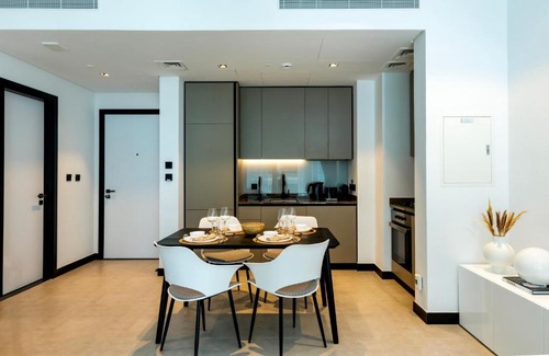 Business Bay Apartamento | 1BR 15Northside near Burji Khalifa