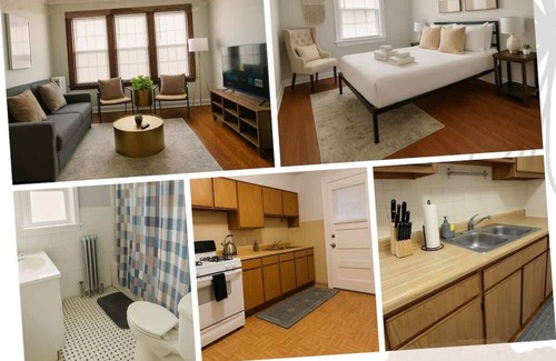 Cragin Apartamento | 1BR 1BA Windy City Hideout - Lockwood rep