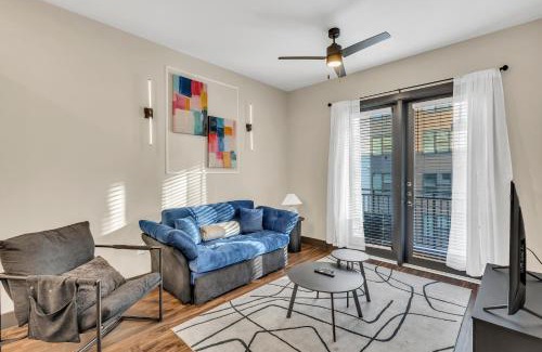 North Burnet Apartamento | 1BR Alongside Q2 and Domain With Pool, Gym and Free Parking