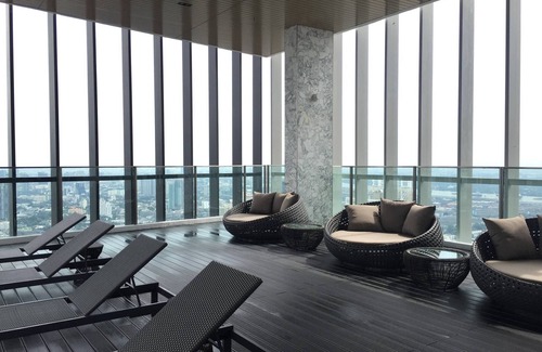 Khlong Tan Apartamento | 1hab park24, condominio de lujo en el centro de la ciudad, a 500 m de la E5, piscina SkyTop