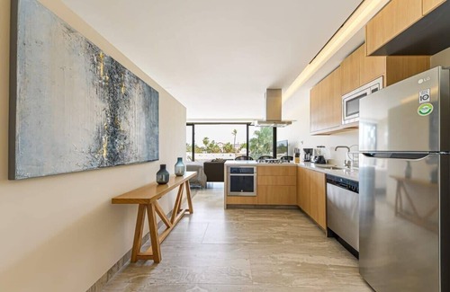 Downtown San Jose del Cabo Apartamento | 1BR Rooftop & Pool in Cardinal