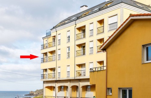 Malpica de Bergantinos Apartamento | APARTAMENTO A PIE DE PLAYA CON PLAZA DE GARAJE Y VISTAS AL MAR