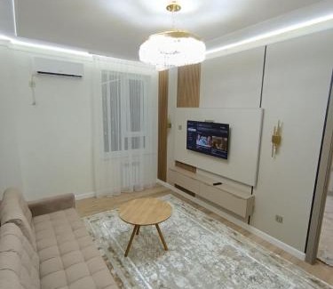 Shymkent Apartamento | 2-х комнатная квартира в Жилом комплексе Отау сити в Новом Деловом Центре