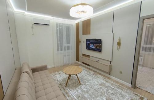 Shymkent Apartamento | 2-х комнатная квартира в Жилом комплексе Отау сити в Новом Деловом Центре