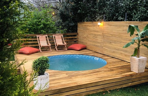 Sapanca Casa | 2+1 Heated Pool-Fireplace-Sheltered 5 Person Bungalow in Sapanca Memnuniye