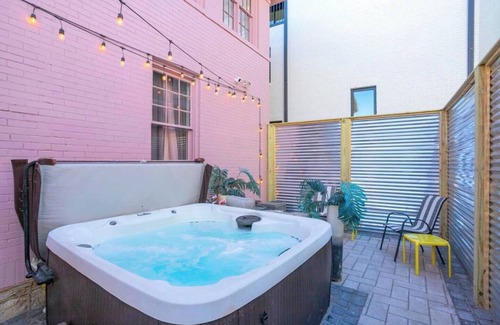 Midtown Casa | 2 Adjacent Homes w/ 2 Hot Tubs - Spacious King Beds