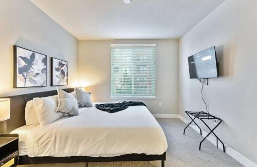 Downtown Salt Lake City Apartamento | 2 Bed 2 Bath Delta Salt Palace Gym King Bed