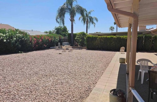 Fountain of the Sun Casa | 2 bed 2 bath home in a gated/guarded 55+ community with golf and free amenities.