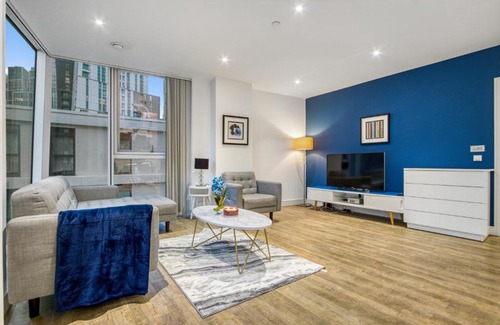 Vauxhall Apartamento | 2 Bed 2 Bath Next to Nine Elms Station - Zone 1