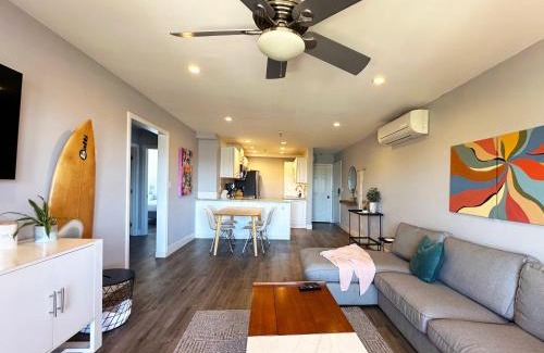 Pacific Beach Apartamento | 2 bed 2 bath penthouse condo with AC and Ocean Views