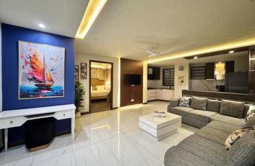 Lahore Apartamento | 2 Bed Apartment near Gulberg by Lux Haven Stays