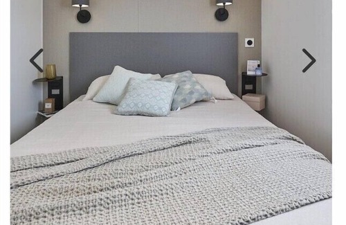Le Grand-Village-Plage Casa | Panoramic mobile home 2 bedrooms Ile d'Oléron camping Paradis