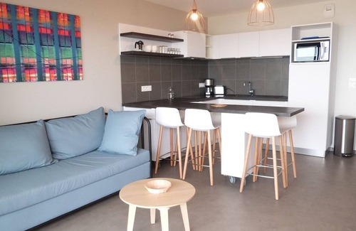La Tranche-sur-Mer Apartamento | Apartamento 2 dormitorios, balcón, piscina climatizada, acceso playa, mascotas permitidas, parking