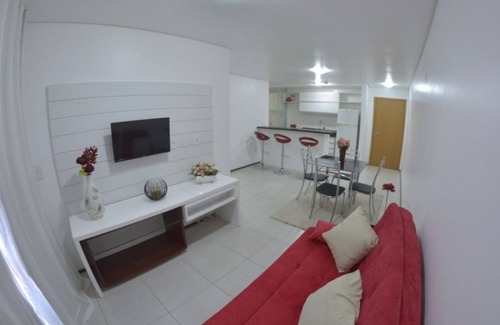Jatiuca Apartamento | Apartamento 2 habitaciones (1 suite) con vistas al mar y en la cuadra de la playa