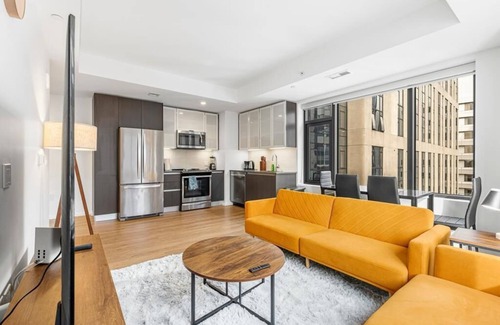 South End Apartamento | 2-bedroom apartment in welcoming Boston with AC, fitness room