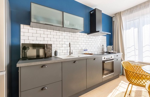 Lille Centre Ville Apartamento | Apartamento-Baño con ducha-Vista a la Ciudad