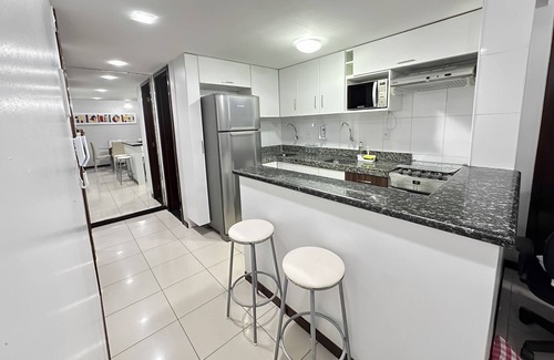 Pajucara Apartamento | Beachfront apartment with 2 bedrooms in Pajuçara