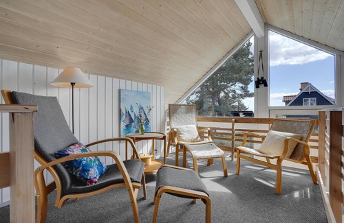 Lyngsbæk Strand Casa | Acogedora casa en Ebeltoft con sauna