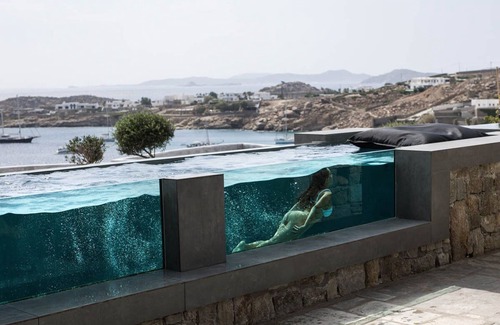 Paradise Apartamento | 2 Bedroom Villa with Private Glass Pool & Shared Infinity Pool, Gym, Pool Bar