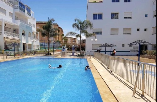El Mansouria Casa | 2 bedrooms house at El Mansouria 500 m away from the beach with shared pool furnished balcony and wifi