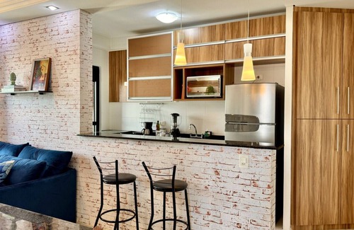 Sao Francisco Apartamento | 2 Bedrooms in the amazing Fusion Building w/ air and parking space