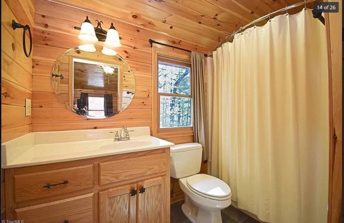 Purlear Casa | 2 BR 2 BA house on Buck Mountain with mountain views!