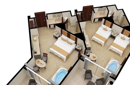 Cancun Complejo | 2-BR Family Suite Diamond All-Inclusive @ Moon Palace Cancun