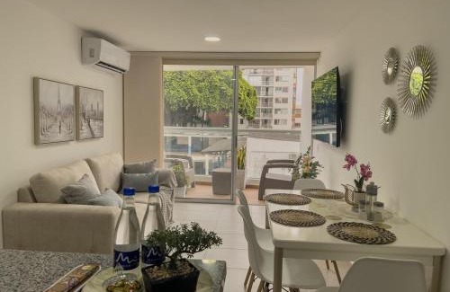 Santa Maria Apartamento | 2 cuartos AC y piscina