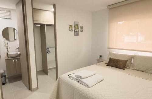 Santa Maria Apartamento | 2 cuartos AC y piscina