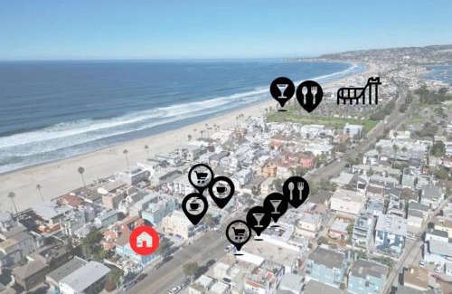 South Mission Beach Apartamento | 2 Free Bikes, Pvt Parking, Steps to Beach! South Mission Beach