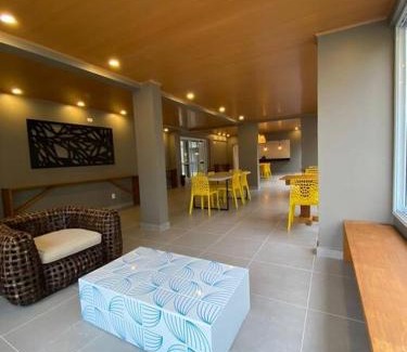Estufa II Apartamento | 2- Home Resort em Ubatuba SP, Apartamento novo, aconchegante com piscina