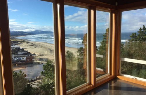 Pacific City Casa | 2 Master Suites, Vista panorámica del océano, 4 dormitorios, Bañera de hidromasaje