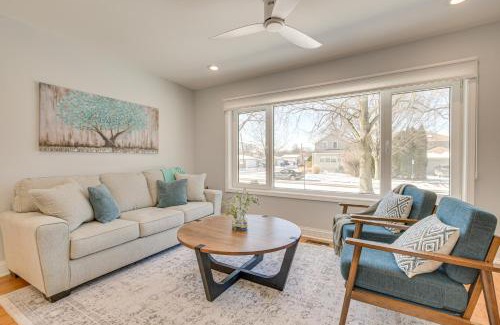 Evanston Casa | 2 Mi to Northwestern Updated Home with Game Room!