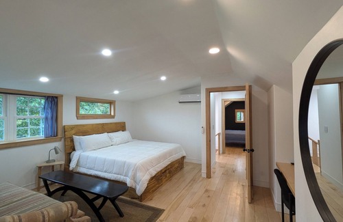 Benton Casa | 2 miles to Ricketts Glen. Updated and cozy schoolhouse with porch and fire pit.
