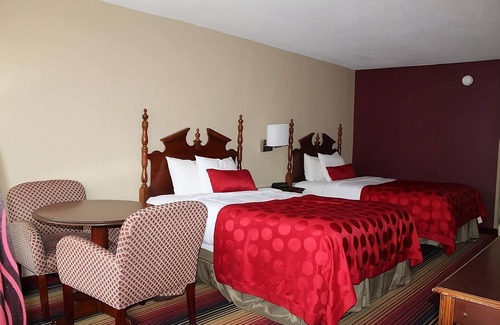 Perry Casa | 2 Non-Smoking 2 Doubles 1st Floor at FairBridge Inn Express Perry, Pets Allowed!