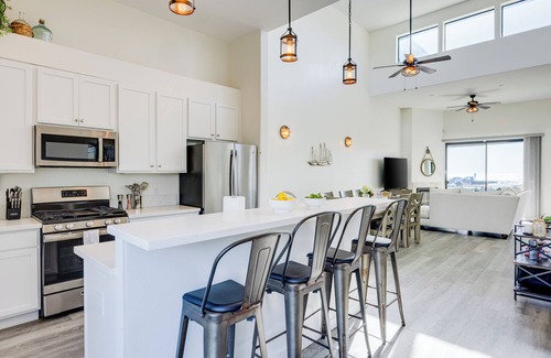 Oceano Casa | 2 Oceanfront Homes w/ Rooftop Deck, Views & Steps to the Sand