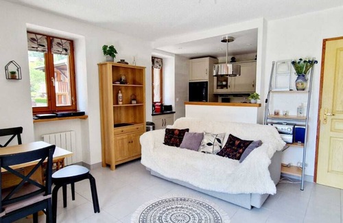 Morzine Apartamento | 2 P garden apartment with terrace- Mountain view- close to the slopes