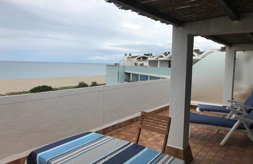 Saint-Cyprien Plage Apartamento | 2 PIECES FRONT DE MER DERNIER ETAGE 40 m2