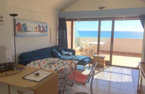 Saint-Cyprien Plage Apartamento | 2 PIECES FRONT DE MER DERNIER ETAGE 40 m2