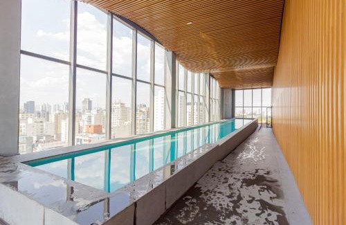 Pinheiros Apartamento | 2 quadras metrô Oscar Freire com garagem, piscina e coworking