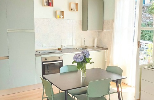 Cannero Riviera Apartamento | 2-room apartment with 3 balconies and fantastic lake view