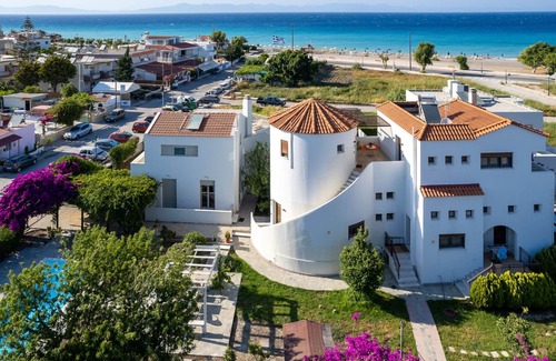 Ialyssos Apartamento | Villa Mylos studios, ARES - Apartamento de 2 habitaciones con excelentes vistas al mar en Ialysos
